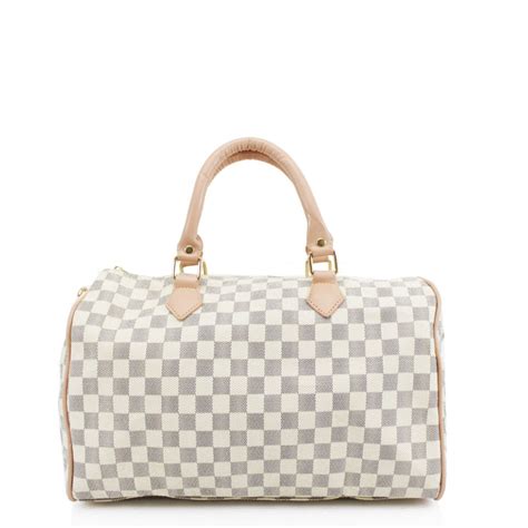 louis vuitton bags grey and white|louis vuitton white checkered bag.